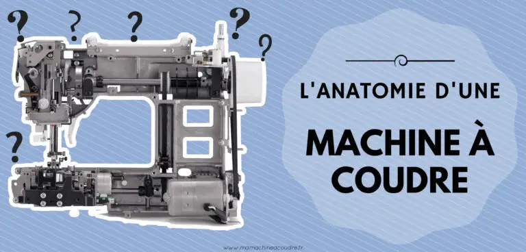 L'anatomie complète d'une machine à coudre