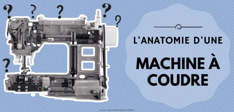 L'anatomie complète d'une machine à coudre