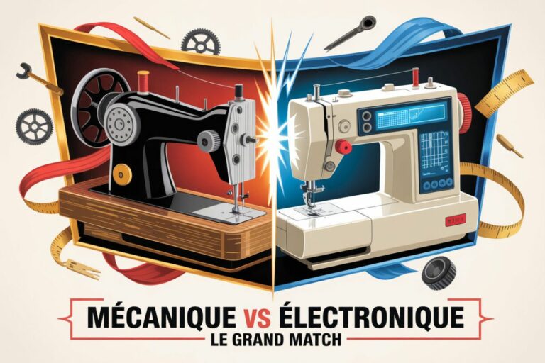 comparatif machine mecanique electronique