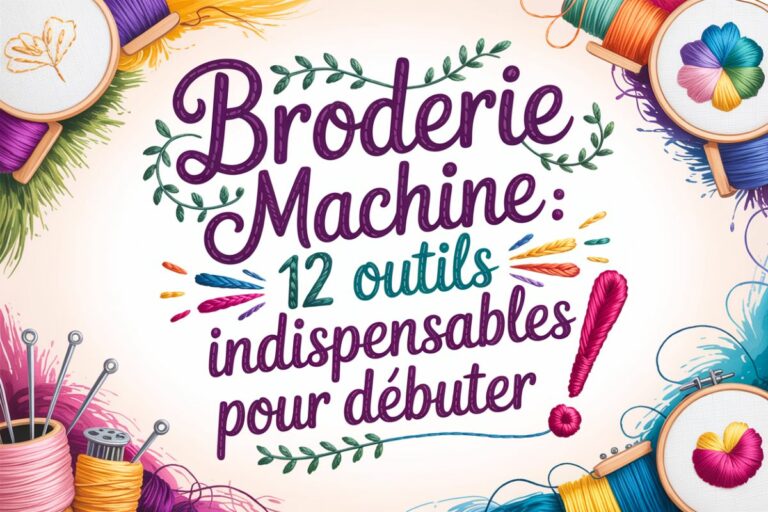 materiel machine broder guide