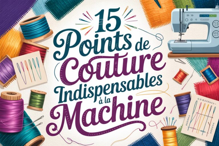 points couture machine debutant