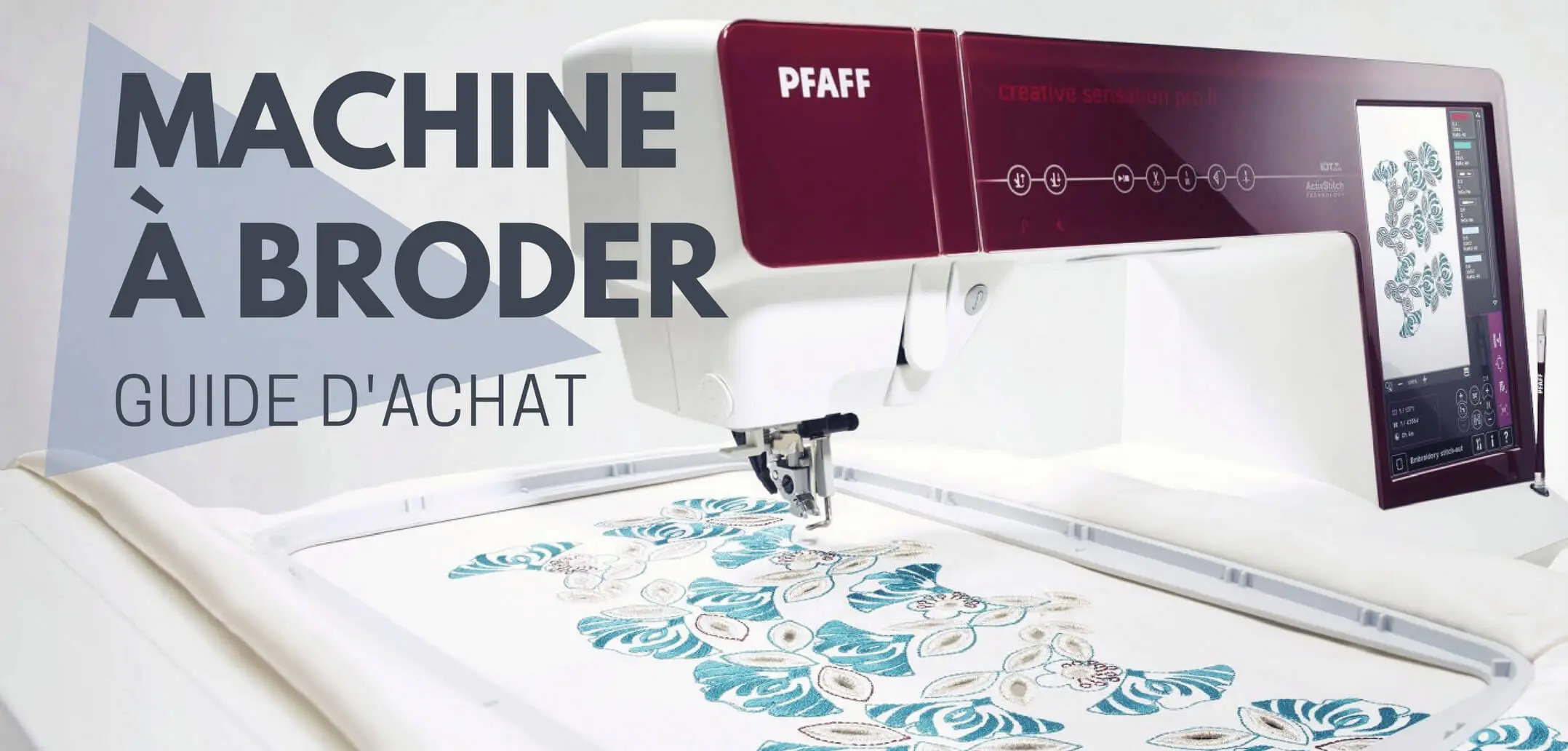 Formation broderie machine - Creativ'broderie