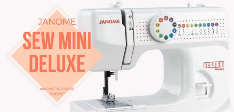 Machine à coudre pour enfant Janome Sew Mini Deluxe