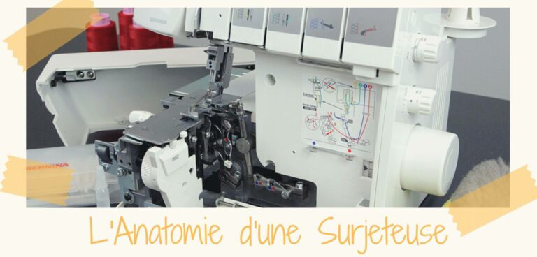 L'anatomie complète de la surjeteuse