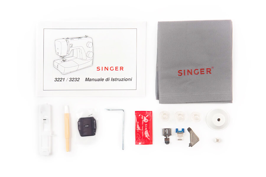 singer simple 3221 accessoires