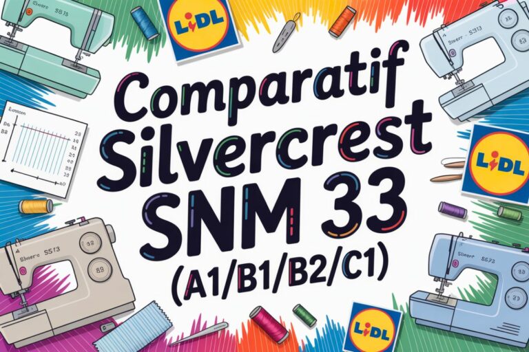 comparatif machine coudre silvercrest