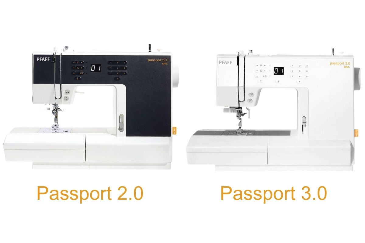 Différence entre Pfaff Passport 2.0 et 3.0