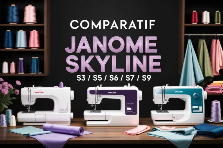 janome skyline comparatif